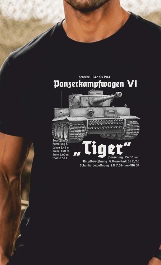 Camiseta Tanque Panzer Tiger I